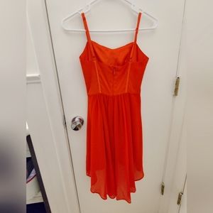 Red Bebe's special occasion dress